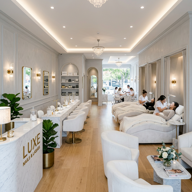 Luxury Salon Atmosphere